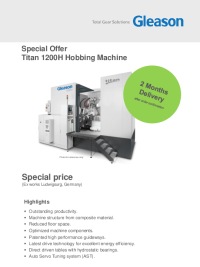 Special Offer - T1200H (SN33070)