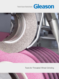 Brochure - Tools for Threaded Wheel Grinding