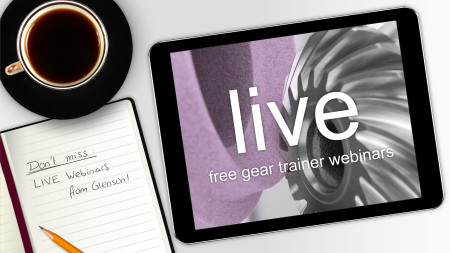 Gear Trainer Webinar: Bevel Gear Manufacturing Update